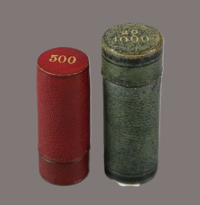 two different colors of lipsticks that are next to each other