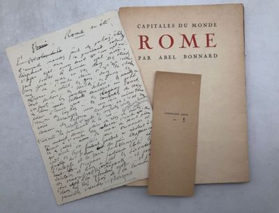 two old letters and a piece of paper with writing on them