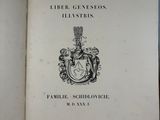 a book with a picture of a coat of arms on it