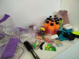 many items that are sitting on the counter in the room