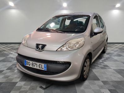 a picture of a small car parked in a garage