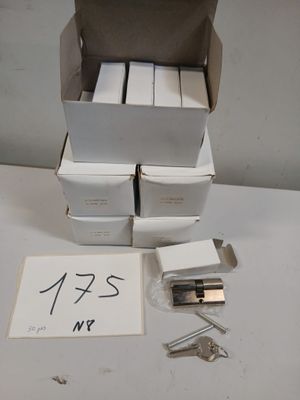 Lot de 50 cylindres de serrure profil européen 30/35 mm, liv…