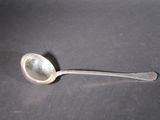 a spoon that is sitting on a table