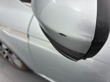 a close up of a car ' s side view mirror