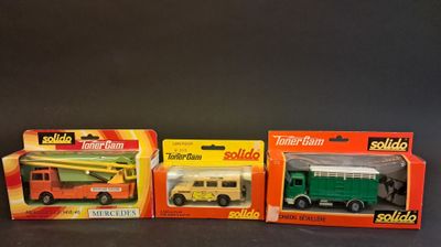 Solido France Lot de trois véhicules Toner Gam : -Range Rove…
