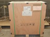 a box that is sitting on a pallet in a warehouse