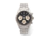 Rolex : une montre-bracelet chronographe à remontage manuel en acier inoxydable