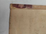 a piece of paper that has been left on the table