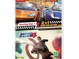 un jeu Nintendo Wii dont la jaquette représente deux jeux de course