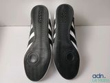 adidas superstar black and white slip on shoes