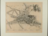 an old map of the city of london in the 19th century