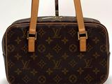 louis vuitton monogram canvas and leather shoulder bag