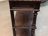 an image of a wooden table in a room