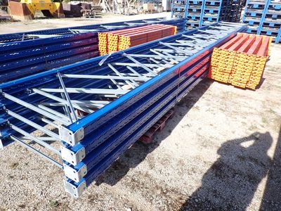 many different types of steel bars stacked on top of each other
