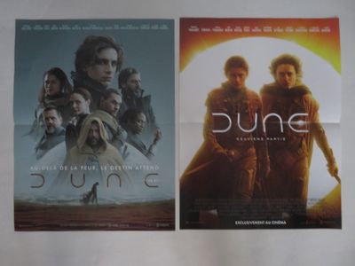 deux affiches du film « Dune » et « Dune »
