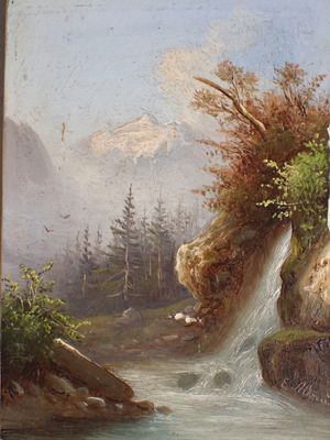 E. ALTRUI (XIX-XXème siècle) Enrico Altrui (?).