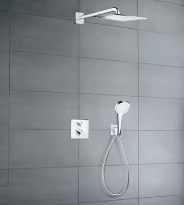 Ensemble colonne de douche encastrée CROMETTA E HANSGROHE - …