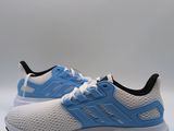 adidas running shoes white and blue with black soles