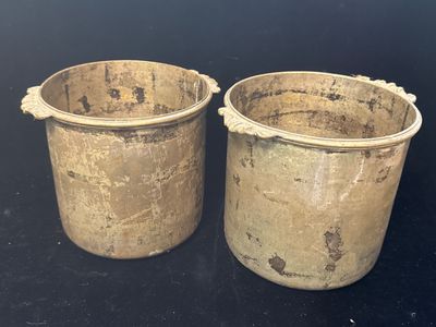 Paire de seau à champagne