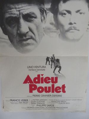 an old movie poster for the film adel poulet