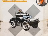 a picture of a picture of a military vehicle on the cover of a magazine