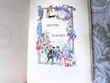 an open book with a picture of people on it