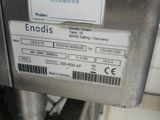 a label on the back of a machine that says endois