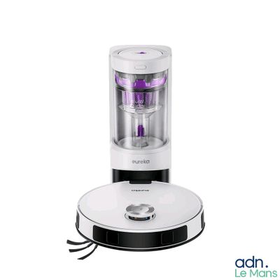 an image of a white and black blender on a white background