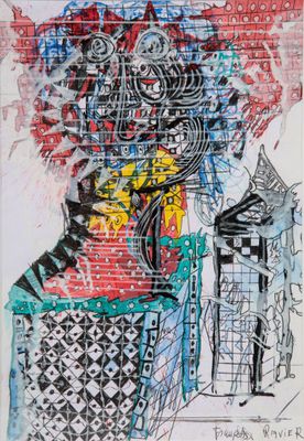 François RAVIER (1964), Ecole Bordelaise New York mescalinie…