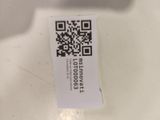 a qr code on the back of a cell phone