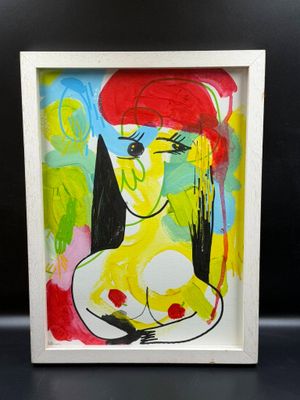 Jon BUGERMAN né en 1979 Portrait de femme