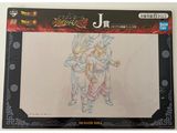 a drawing pad with a drawing of gohan and gohan on it