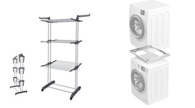 Lot de 2 articles composé de : 1 Séchoir à Linge Wevalley ,é…