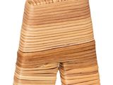 a stack of wooden chairs that are stacked on top of each other