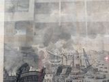 a picture of a painting on the wall of a building