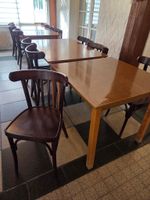 Lot de 12 chaises bistrot en bois (VERANDA)