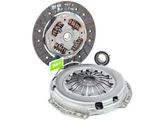 a close up of a clutch plate and disc on a white background
