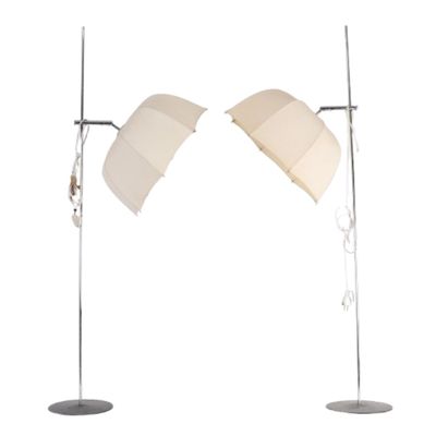 Paire DE Lampadaires "Parapluie", Circa 1970
