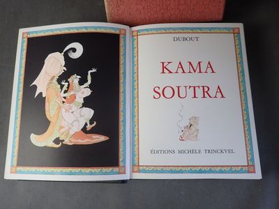 un livre ouvert sur lequel figure l'image d'une femme tenant un parapluie