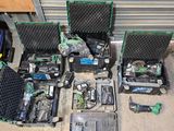 a lot of tools that are sitting on the ground