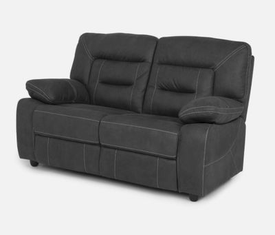 Canapé de relaxation manuel 2 places OVIEDO , en newnobuck g…