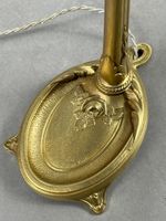 Lampe de bureau pré-Art-Déco, le piètement en bronze par Cha… (photo 2)