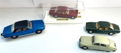 Lot de 4 voitures miniatures Jaguar 1/43 comprenant - Jaguar XJ 12 - 1 - Photo 1