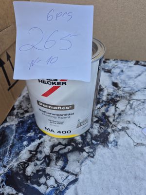 Lot de 6 bidons d’agent matant Spies Hecker Permaflex MA 400…