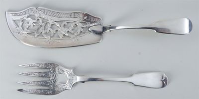 deux cuillères et une fourchette posées sur une table