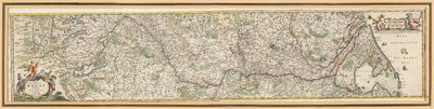 une vieille carte de la ville de New York datant du milieu du XIXe siècle