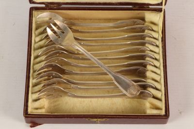 a box with a set of silverware in it