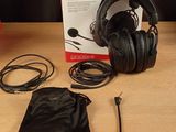 a box with a pair of headphones and a pair of microphones