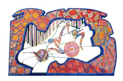 une image d'un tableau représentant un homme et une femme