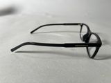 glasses on a table with a white surface and a white background